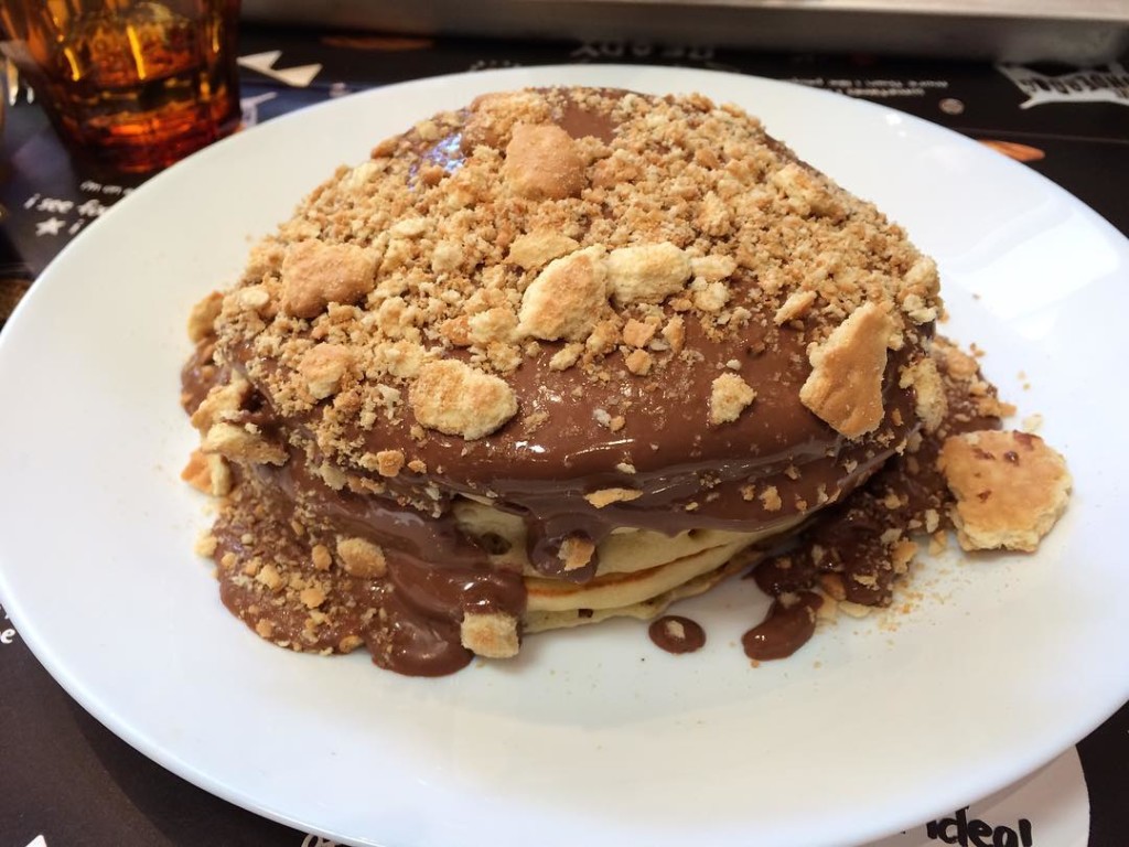 Pancakes με Σοκολάτα στο The Underdog στο Θησείο
